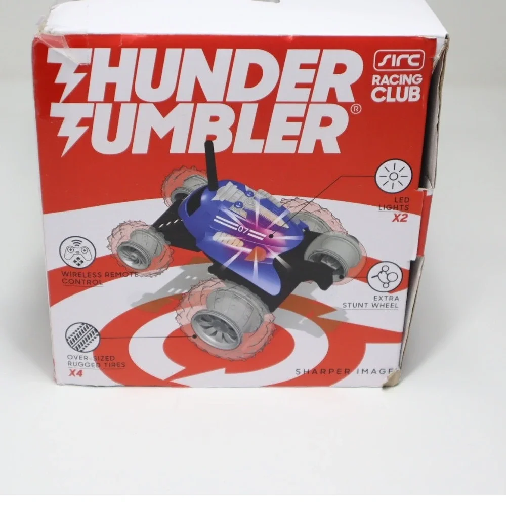 Sharper Image® Toy RC Thunder Tumbler Remote‎ Control 360 Spinning Car 2-Pieces